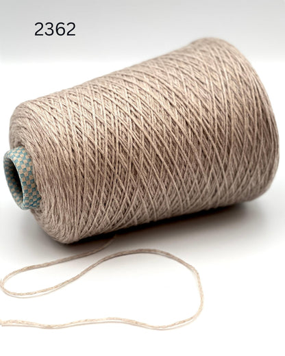 CARIAGGI PIUMINO 100% cashmere chain yarn on original cone, rare Italian cashmere chainette yarn that blooms after washing