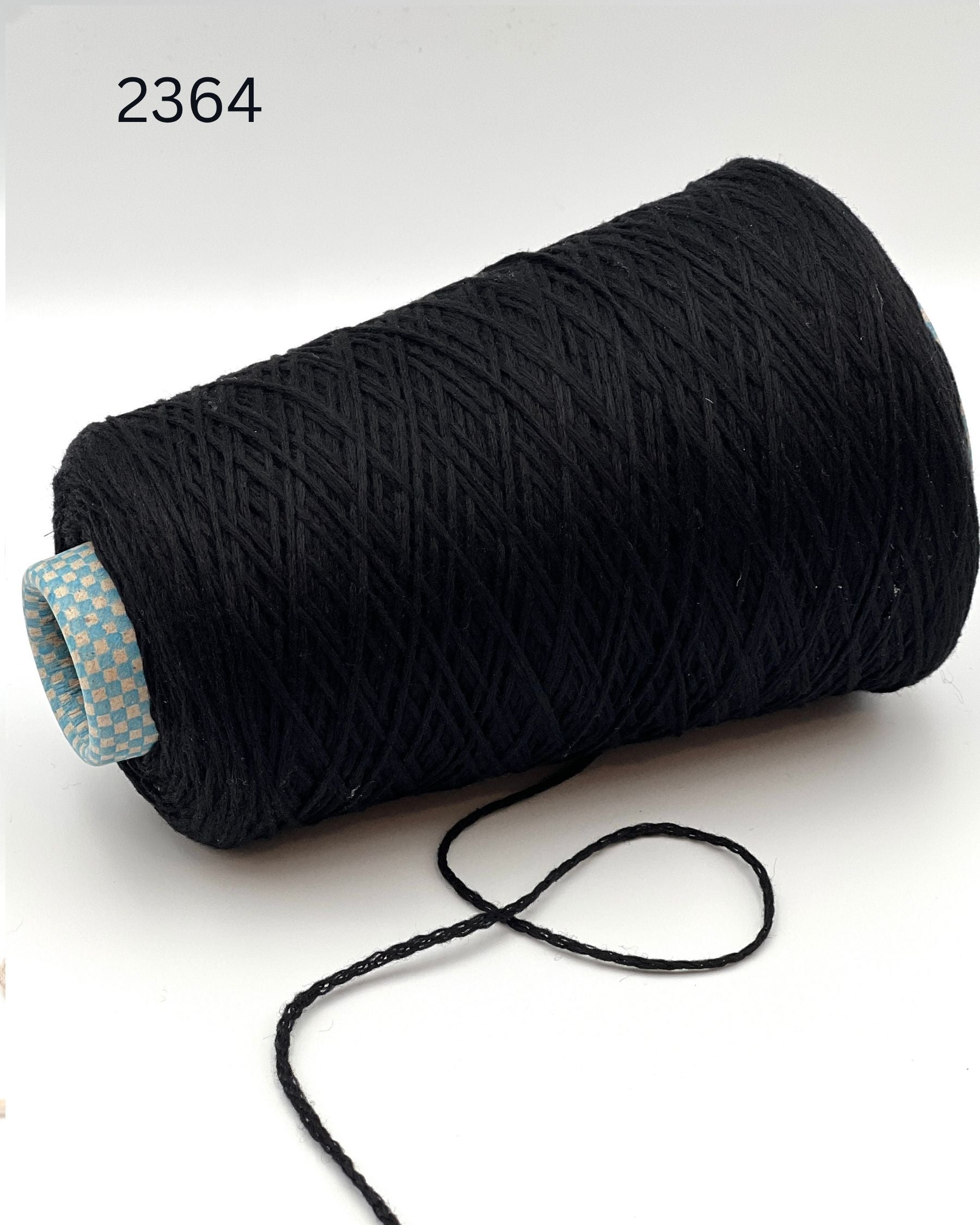 CARIAGGI PIUMINO 100% cashmere chain yarn on original cone, rare Italian cashmere chainette yarn that blooms after washing