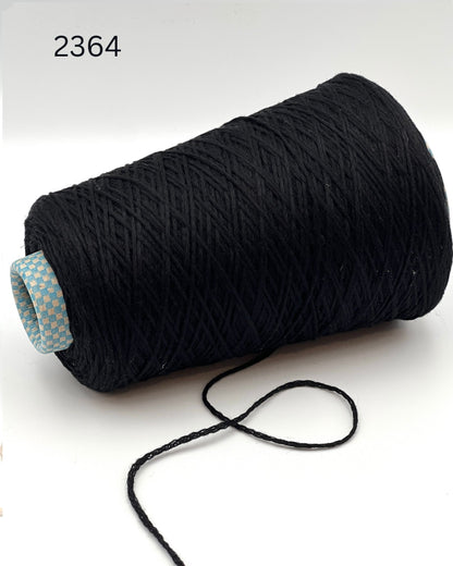CARIAGGI PIUMINO 100% cashmere chain yarn on original cone, rare Italian cashmere chainette yarn that blooms after washing