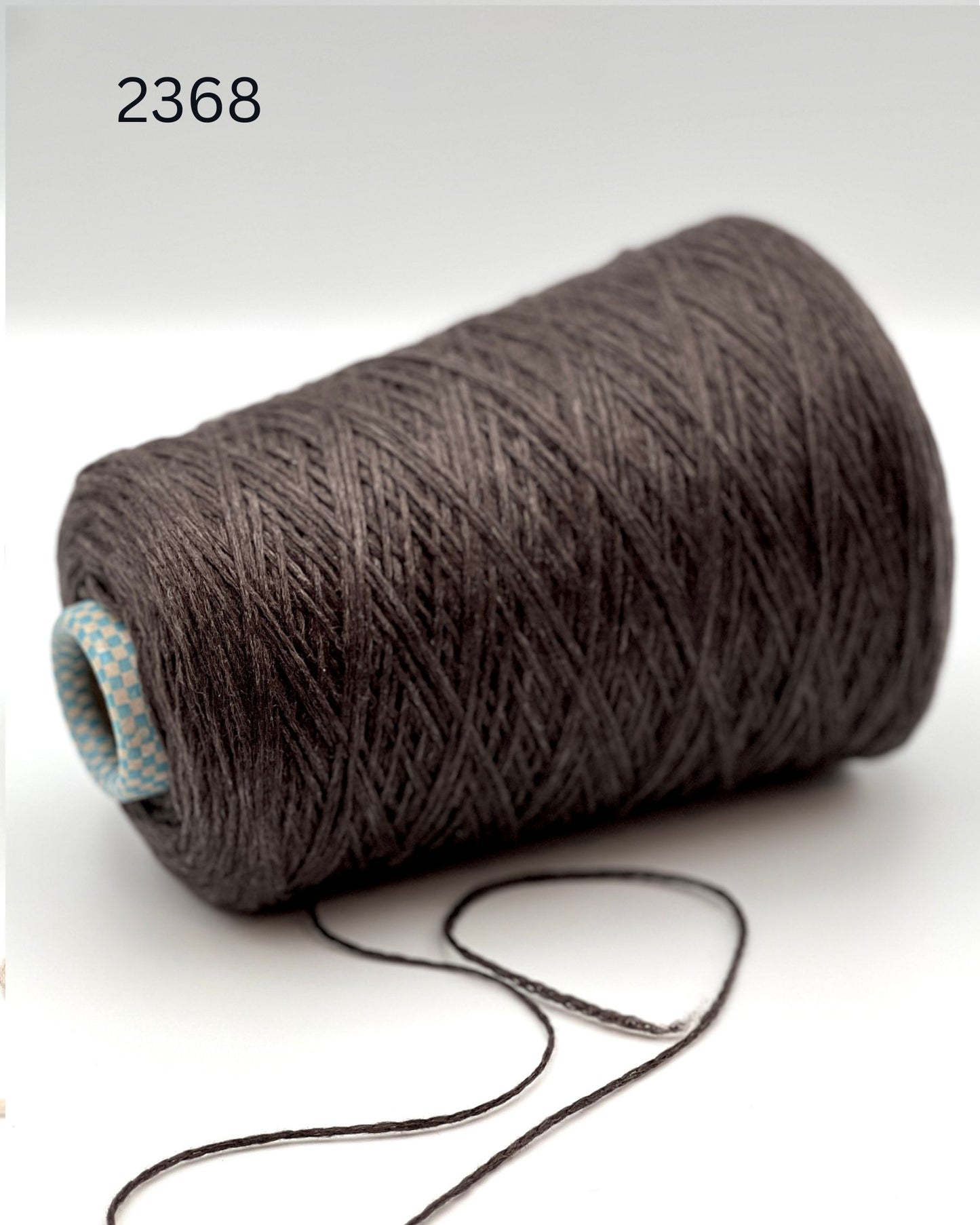 CARIAGGI PIUMINO 100% cashmere chain yarn on original cone, rare Italian cashmere chainette yarn that blooms after washing
