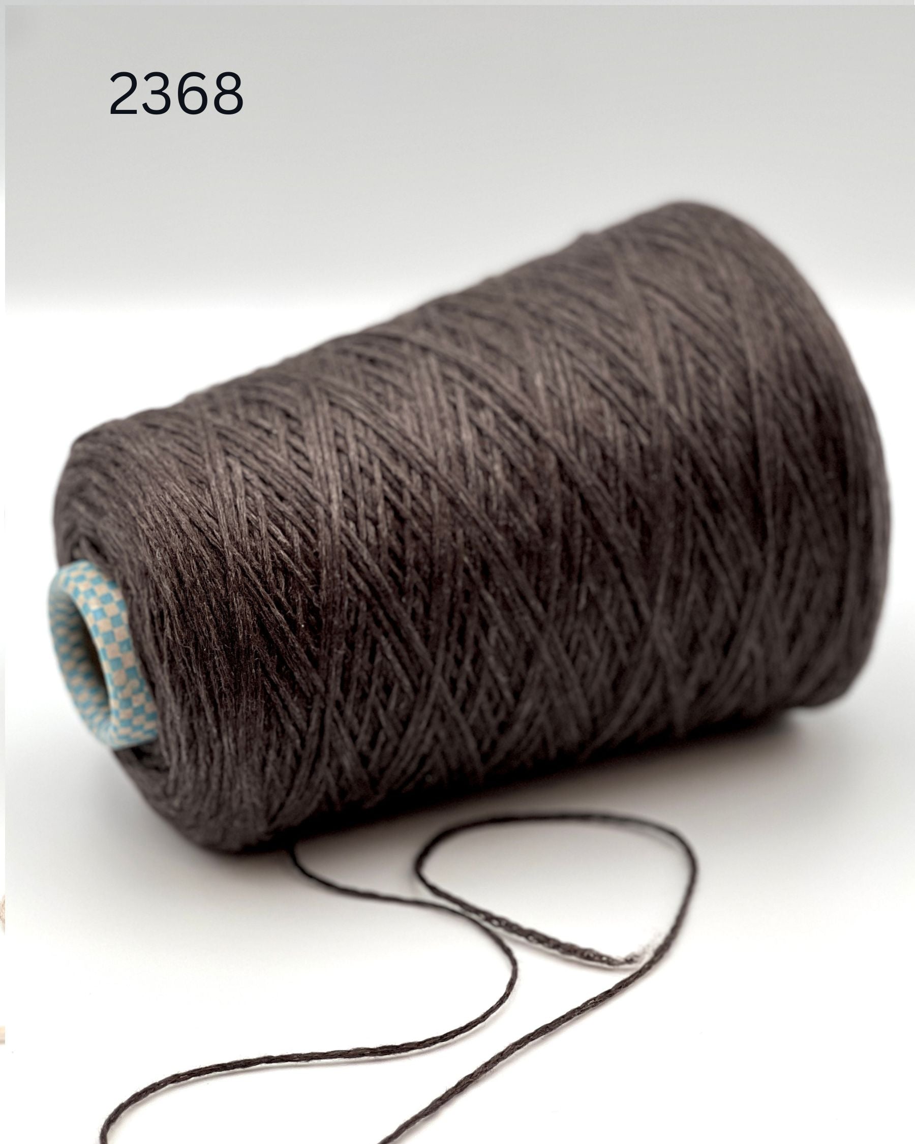 CARIAGGI PIUMINO 100% cashmere chain yarn on original cone, rare Italian cashmere chainette yarn that blooms after washing