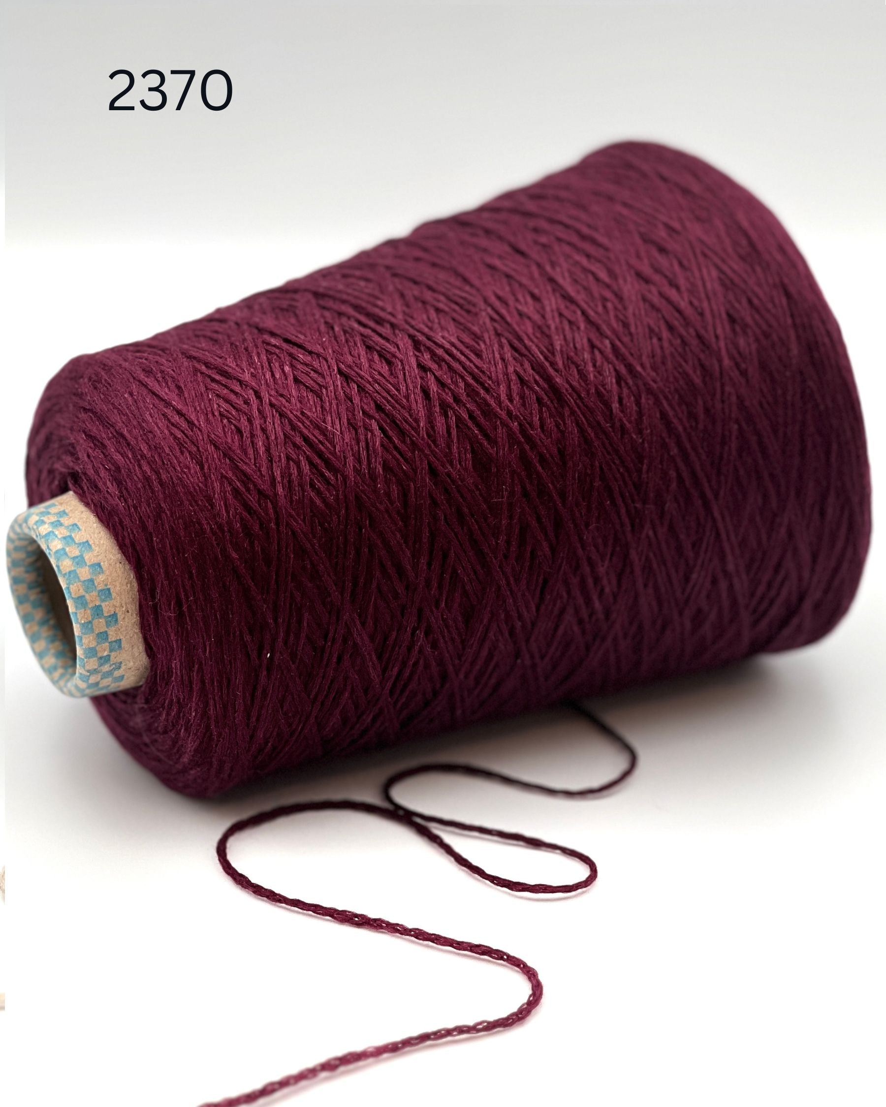 CARIAGGI PIUMINO 100% cashmere chain yarn on original cone, rare Italian cashmere chainette yarn that blooms after washing