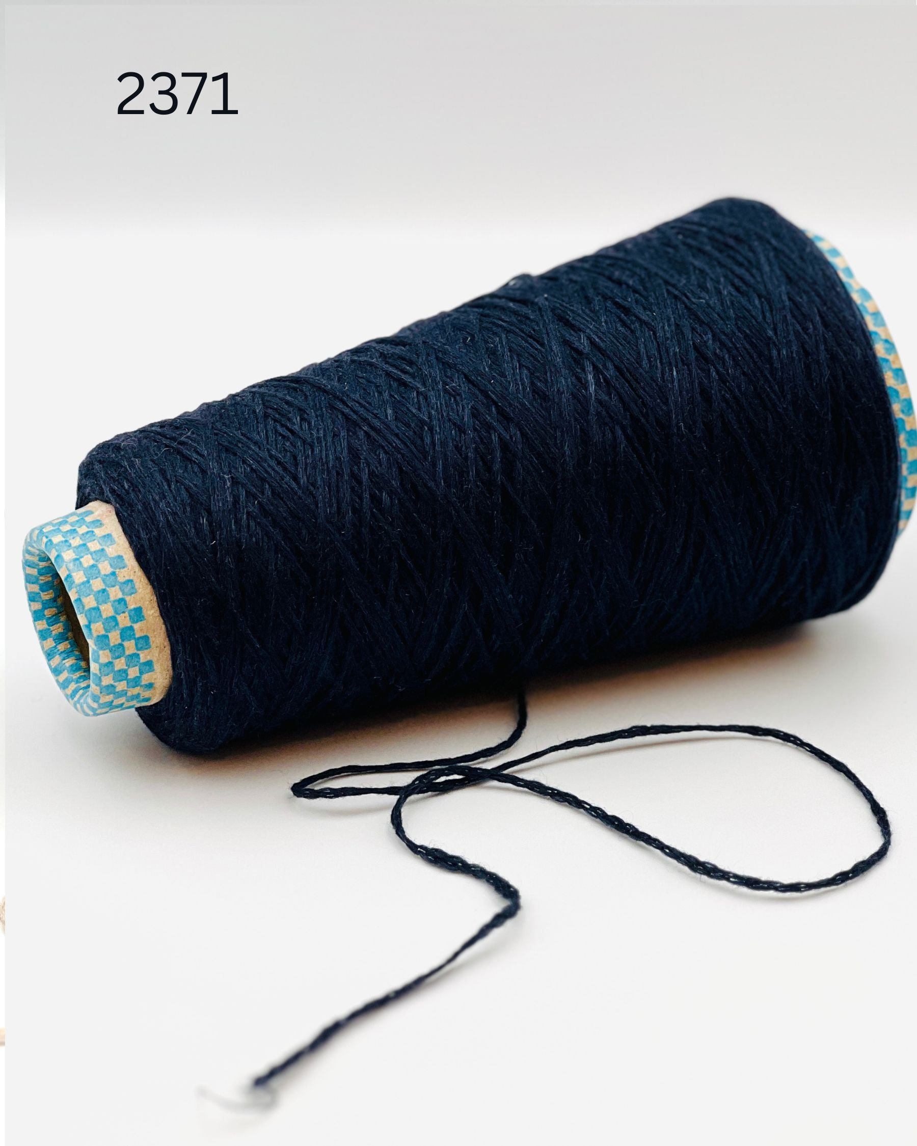 CARIAGGI PIUMINO 100% cashmere chain yarn on original cone, rare Italian cashmere chainette yarn that blooms after washing