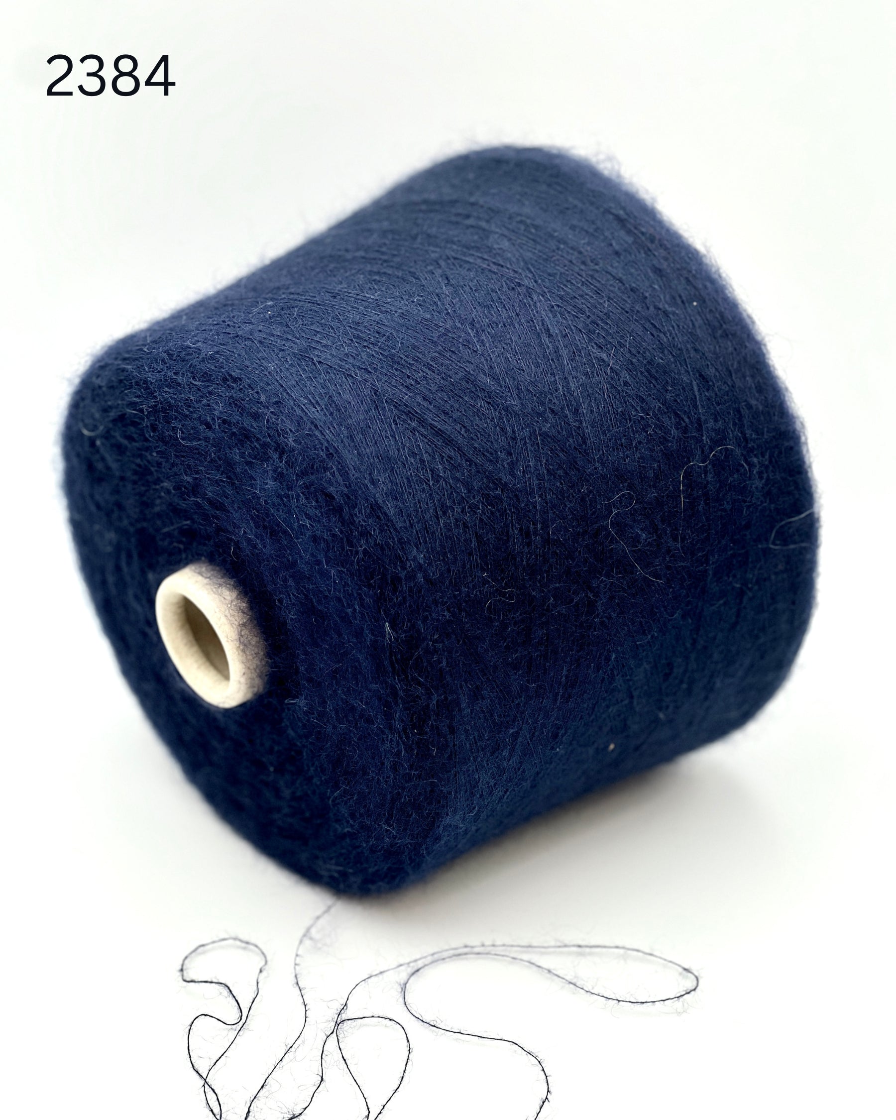 FILATI BE.MI.VA PRESTIGE Babykid Mohair halo yarn cone, luxury Italian lace yarn for knitting, weaving, and machine knitting