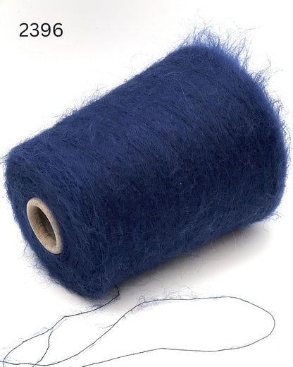 Super Kid Mohair Yarn, ILARIA AURORA, Luxury Italian Lace Weight Yarn, Balls or Cones, 1000m/100g