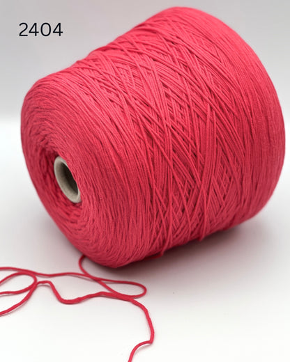 Filati Be.Mi.Va ORGANIC PARK premium 70% cotton and 30% nylon Italian fingering weight yarn with an elastic chainette structure for lightweight summer knitting at iDOKNiT.