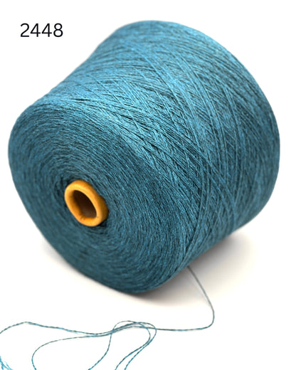 Filcom Tibet Italian luxury yarn spun from an equal fifty fifty blend of natural yak down and silk in sport weight balls from iDOKNiT