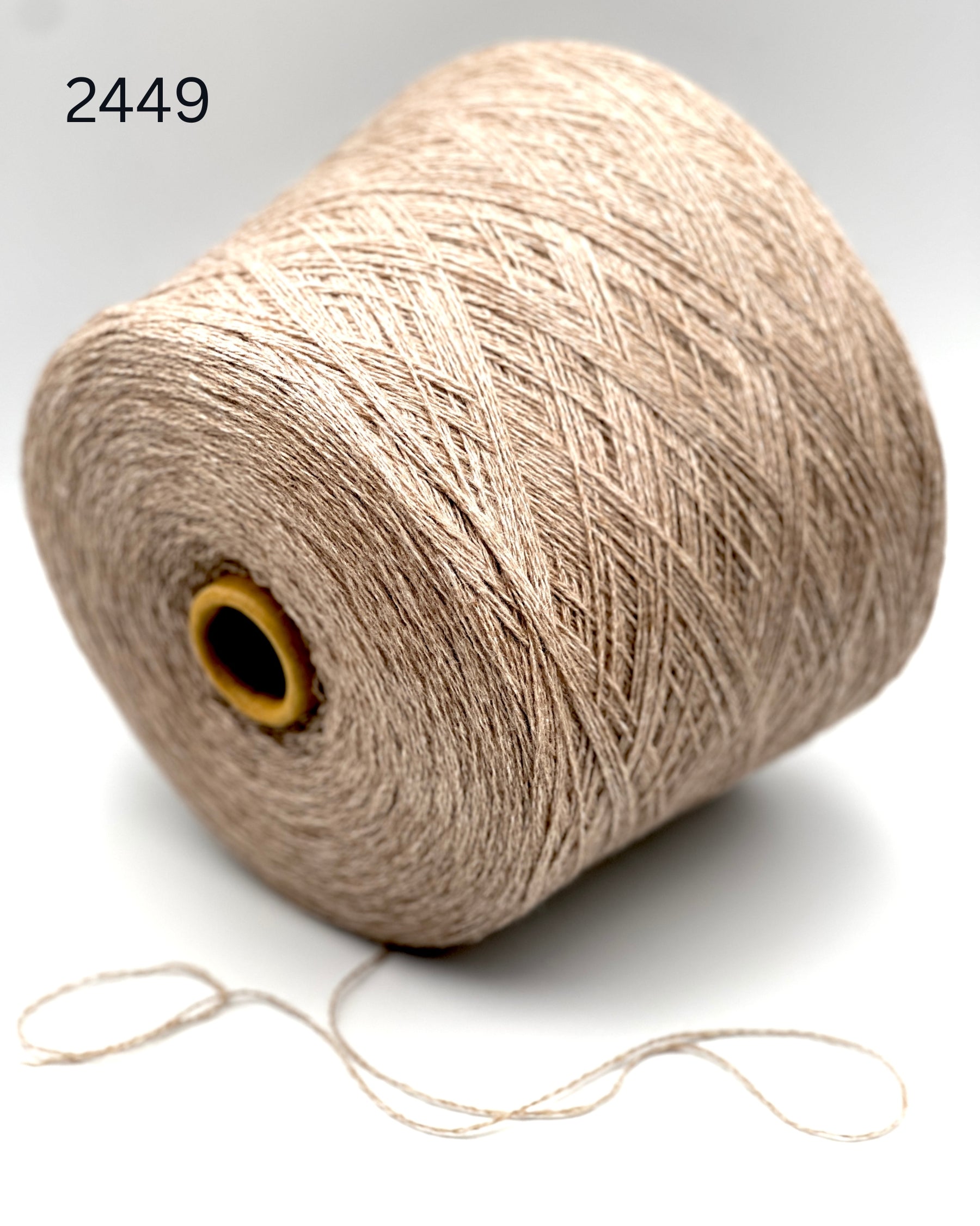 Filcom Tibet Italian luxury yarn spun from an equal fifty fifty blend of natural yak down and silk in sport weight balls from iDOKNiT