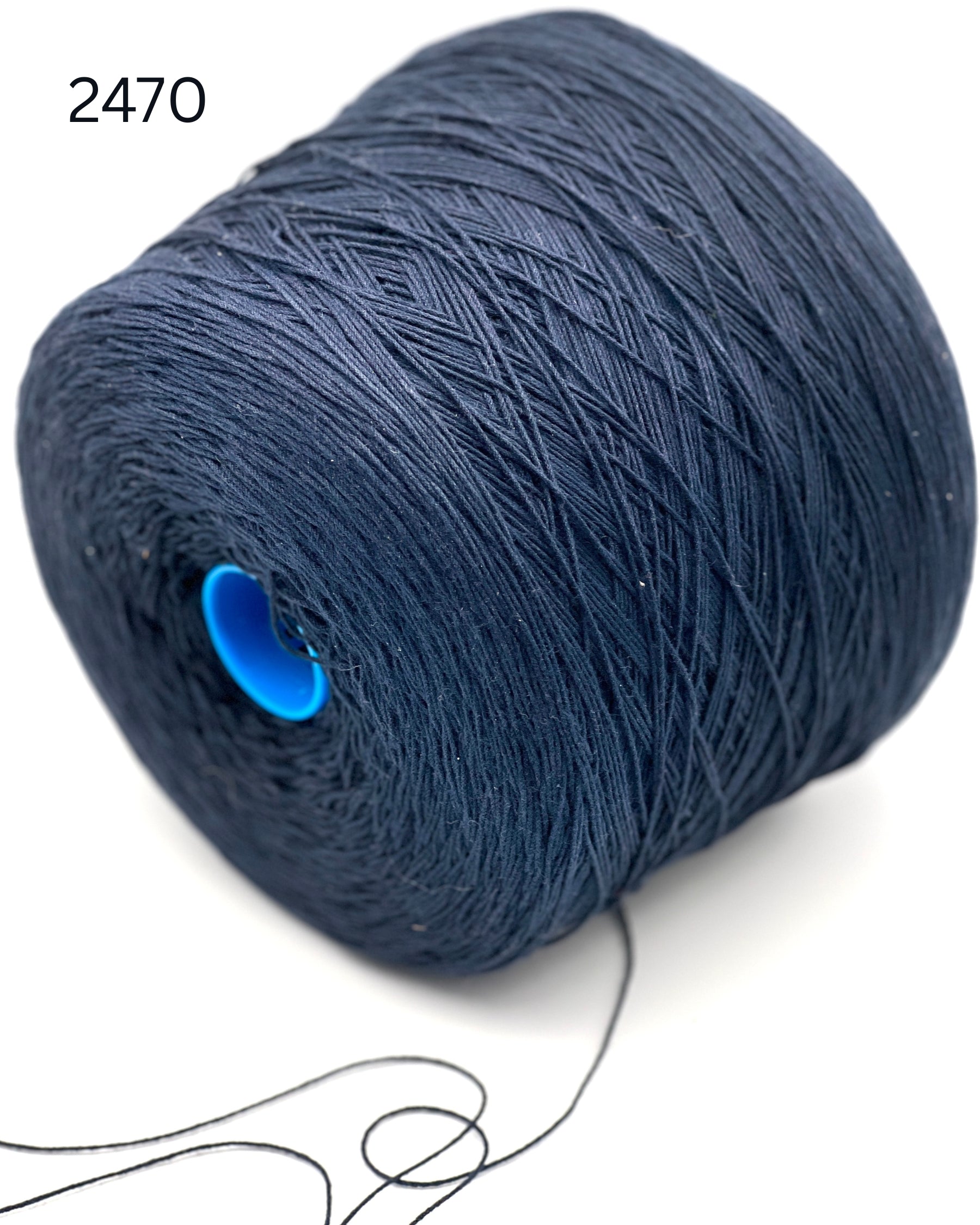 Botto Giuseppe Plutone cotton cashmere fingering weight yarn in hand wound balls from iDOKNiT