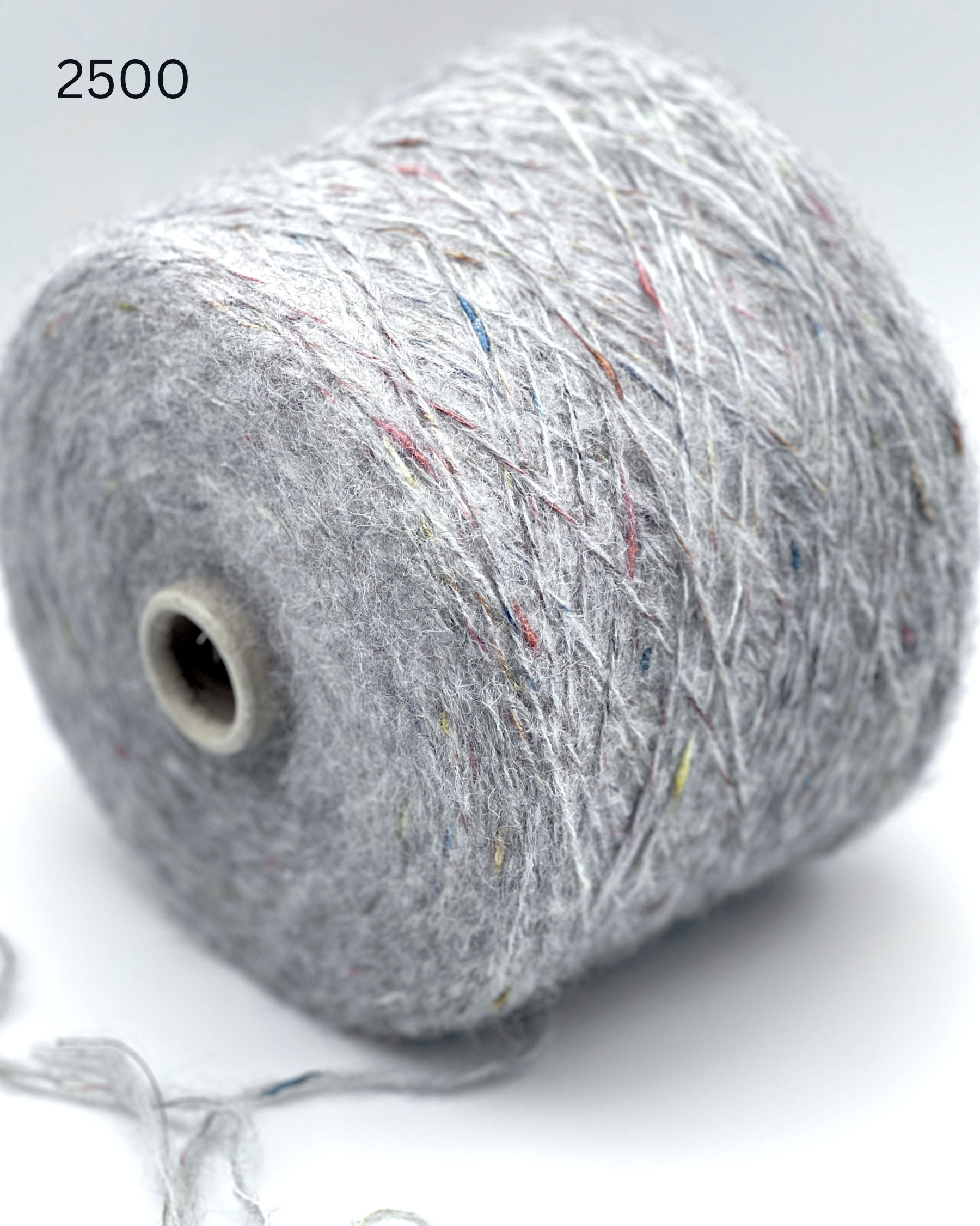 RiGo Taurus Italian baby alpaca boucle textured aran weight yarn in hand wound balls from iDOKNiT