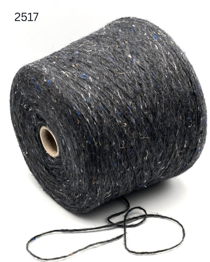 Pecci Filati Cous Cous double tweed fantasy alpaca sport weight yarn in balls from iDOKNiT