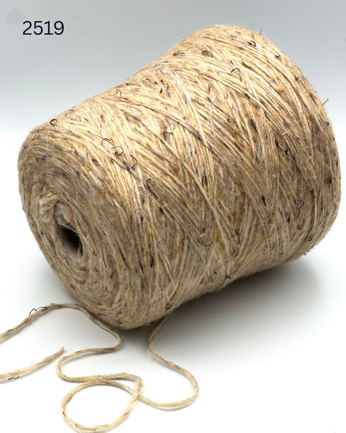 Pecci Filati Cous Cous double tweed fantasy alpaca sport weight yarn in balls from iDOKNiT