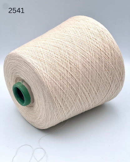 Loro Piana Mako cotton cashmere ultra lace weight yarn in balls from iDOKNiT