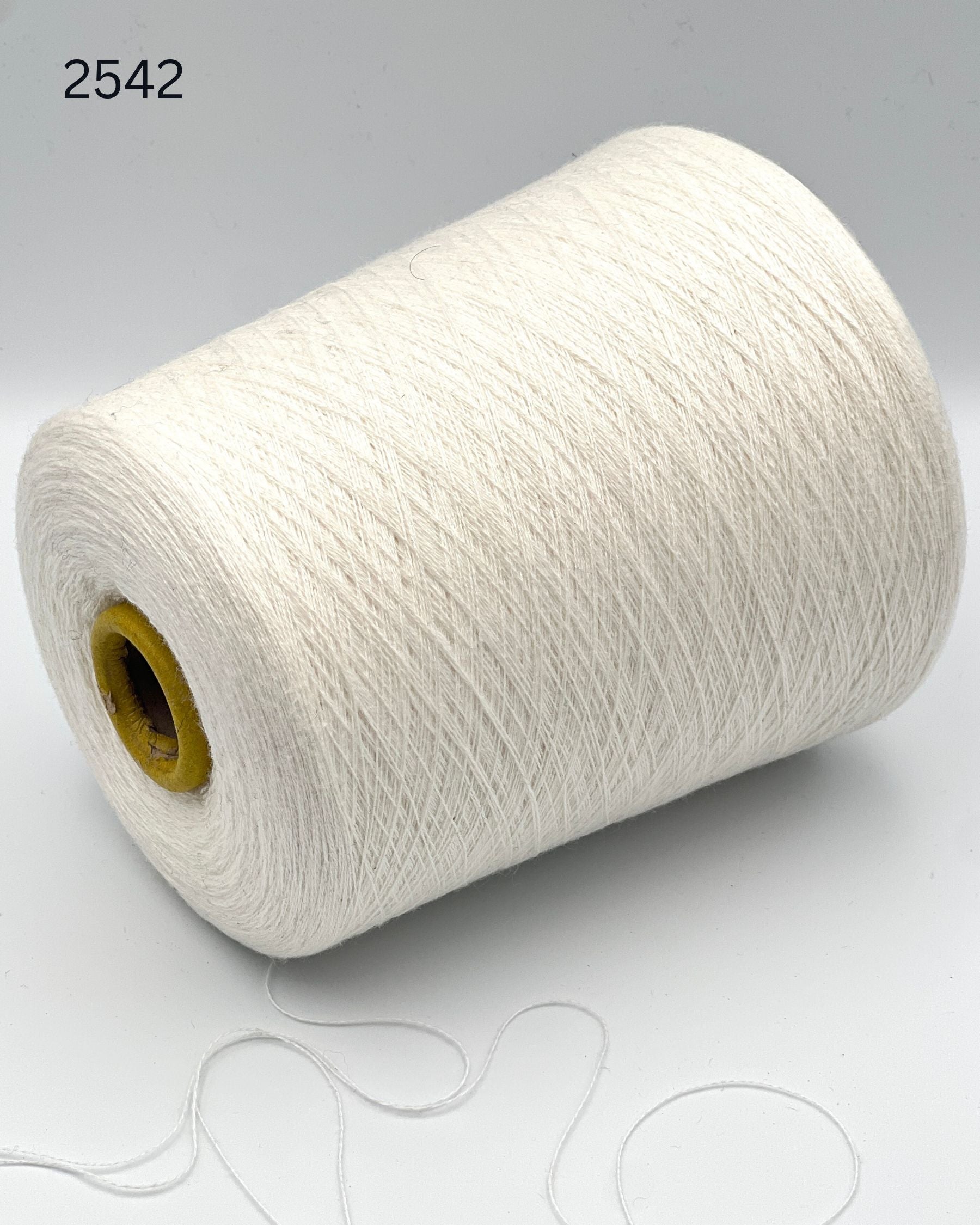 Loro Piana Mako cotton cashmere ultra lace weight yarn in balls from iDOKNiT