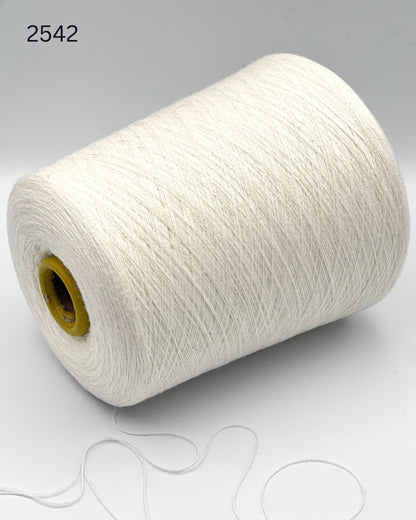Loro Piana Mako cotton cashmere ultra lace weight yarn in balls from iDOKNiT