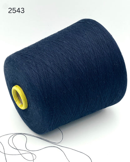 Loro Piana Mako cotton cashmere ultra lace weight yarn in balls from iDOKNiT