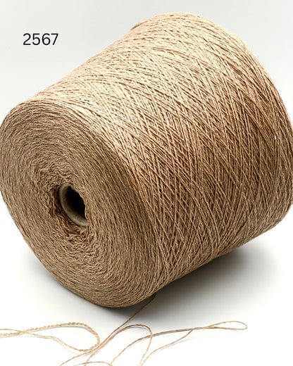 100% Cashmere Yarn, Exclusive Italian Mill COARSEHAIR 2/11, Luxury Italian Lace-Fingering Yarn, Balls or Cones, 550m/100g