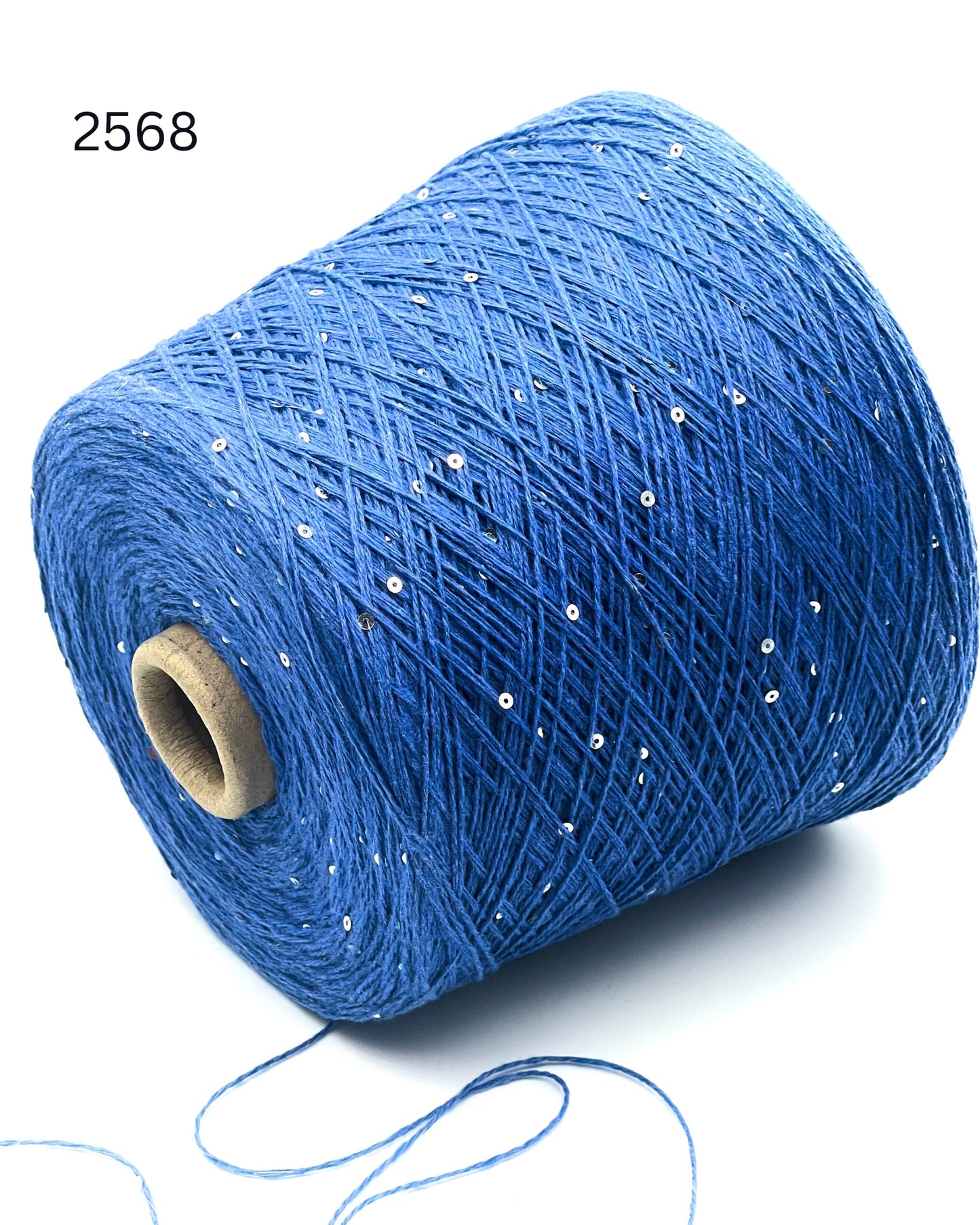 Profilo Paillettes 98 percent cashmere with micro sequins fingering weight yarn from iDOKNiT