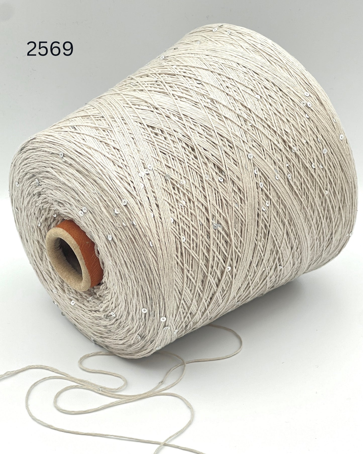 Profilo Paillettes 98 percent cashmere with micro sequins fingering weight yarn from iDOKNiT