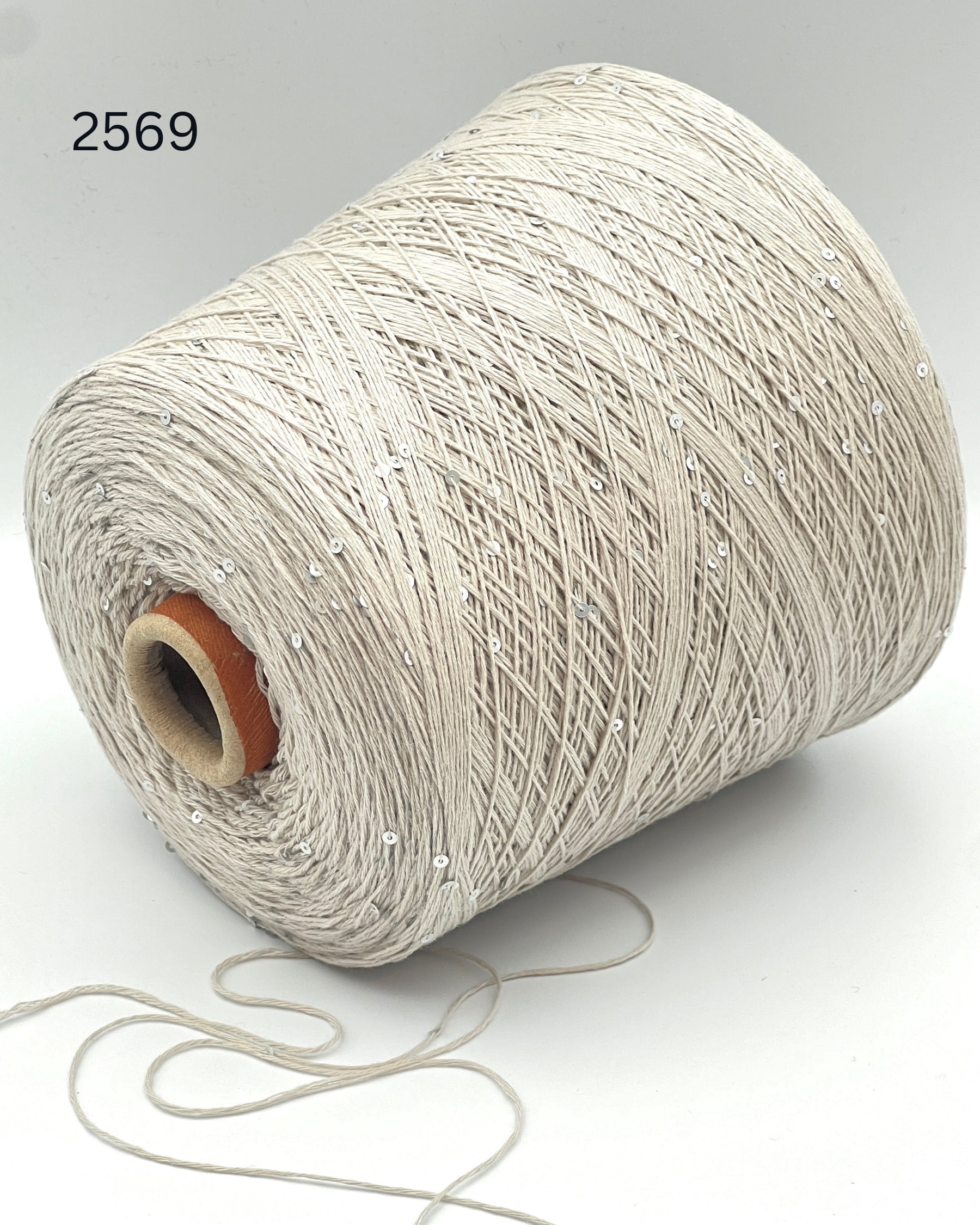 Profilo Paillettes 98 percent cashmere with micro sequins fingering weight yarn from iDOKNiT