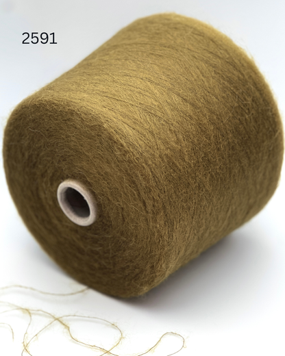 Pecci Filati Audrey 35 percent Superkid Mohair 35 percent Baby Alpaca Italian lace weight yarn from iDOKNiT