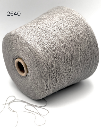 Loro Piana 80 percent cashmere 20 percent chinchilla natural Italian lace yarn from iDOKNiT