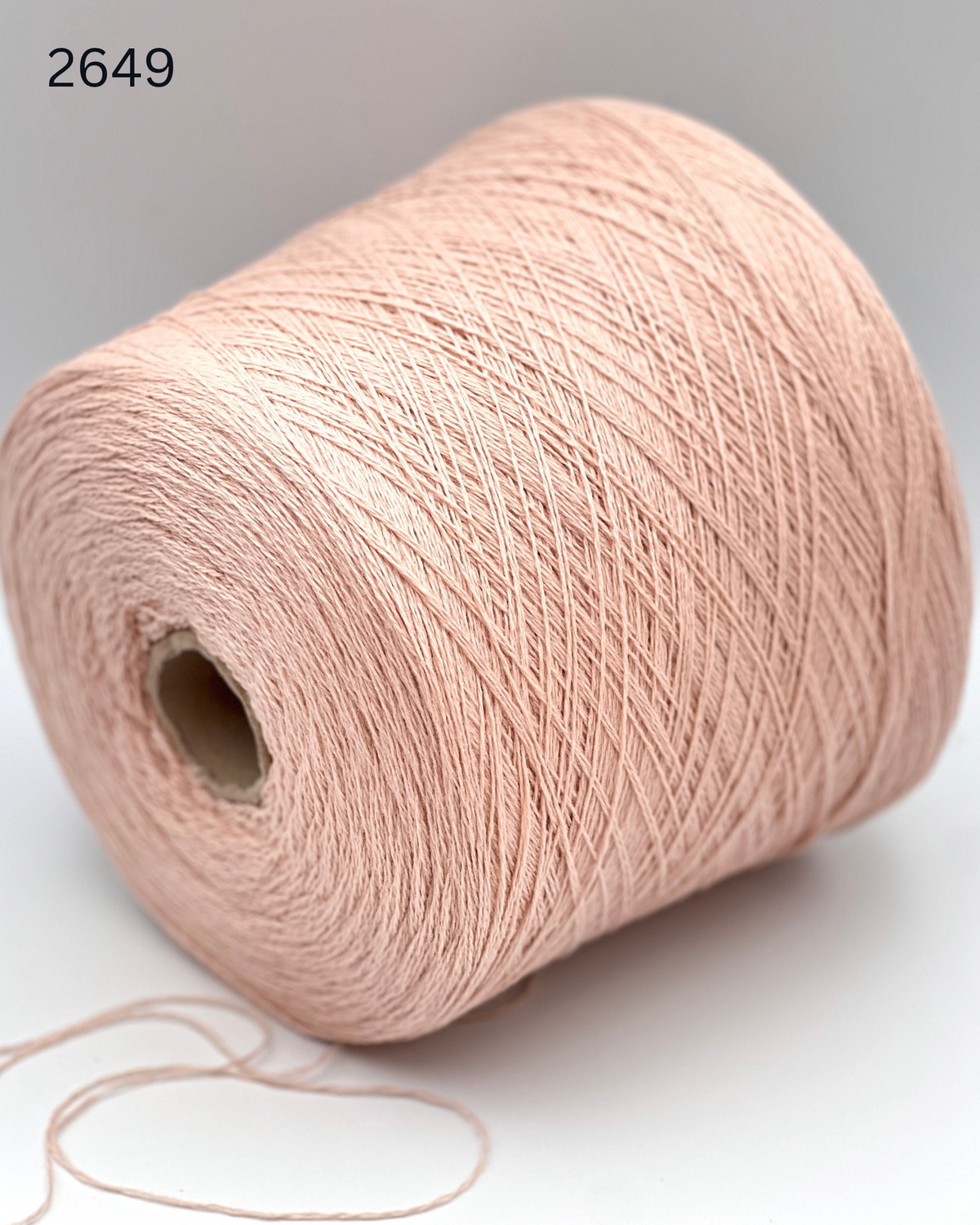 Lanecardate CANBERRA 100 percent carded Italian merino wool yarn ball and cone from iDOKNiT