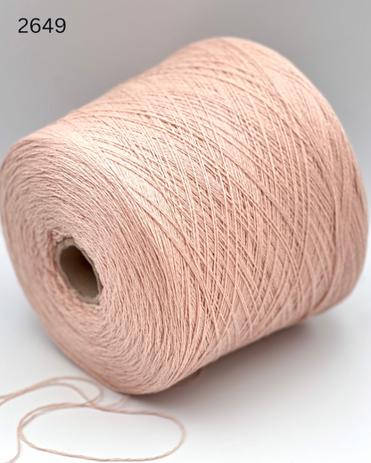 Lanecardate CANBERRA 100 percent carded Italian merino wool yarn ball and cone from iDOKNiT