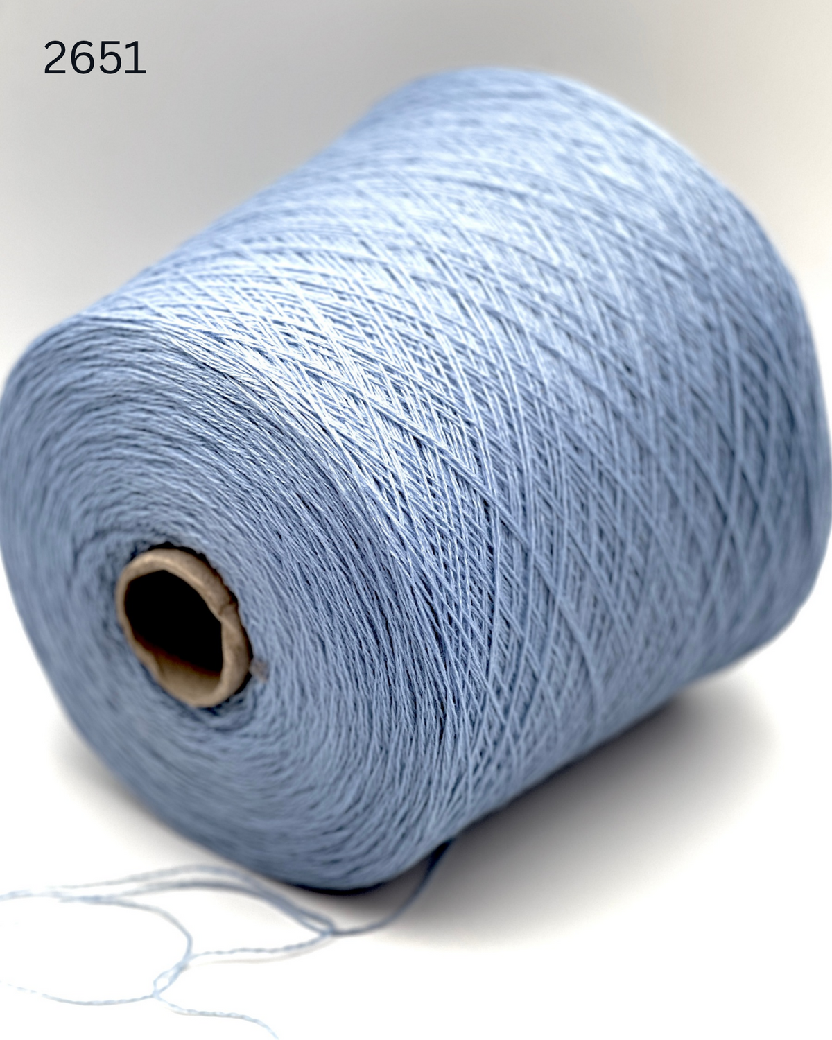 Lanecardate CANBERRA 100 percent carded Italian merino wool yarn ball and cone from iDOKNiT