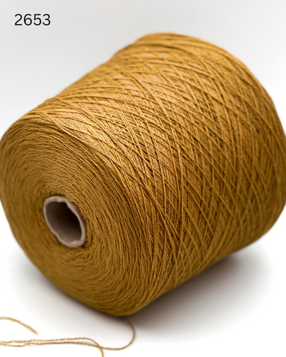 Lanecardate CANBERRA 100 percent carded Italian merino wool yarn ball and cone from iDOKNiT