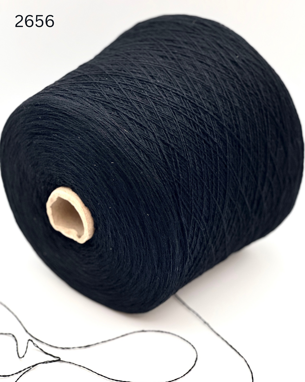 Lanecardate CANBERRA 100 percent carded Italian merino wool yarn ball and cone from iDOKNiT