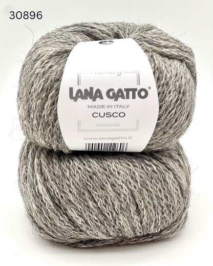 lana gatto cusco chunky chain yarn alpaca wool cotton italy 150m
luxury italian chain yarn lana gatto cusco alpaca wool cotton blend
soft chunky cable yarn for sweaters scarves hats lana gatto cusco
lana gatto cusco marled chain yarn natural beige gray brown tones
alpaca wool cotton chain construction yarn close-up texture italy