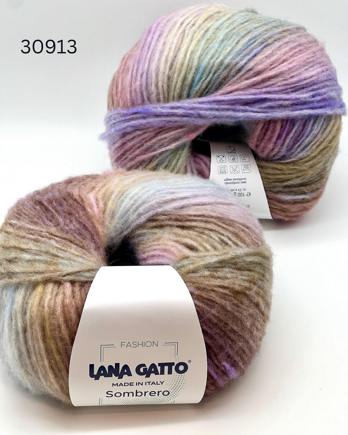 Lana Gatto Sombrero 86 percent Virgin Wool gradient yarn 100g 300m from iDOKNiT