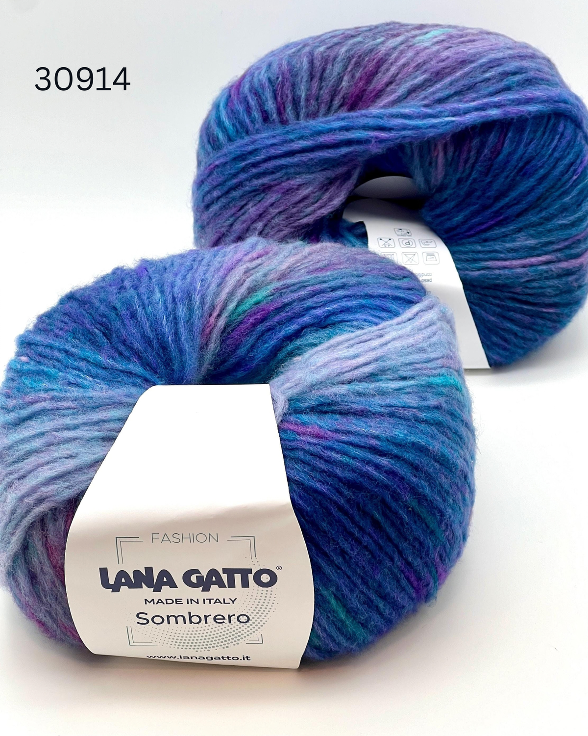 Lana Gatto Sombrero 86 percent Virgin Wool gradient yarn 100g 300m from iDOKNiT
