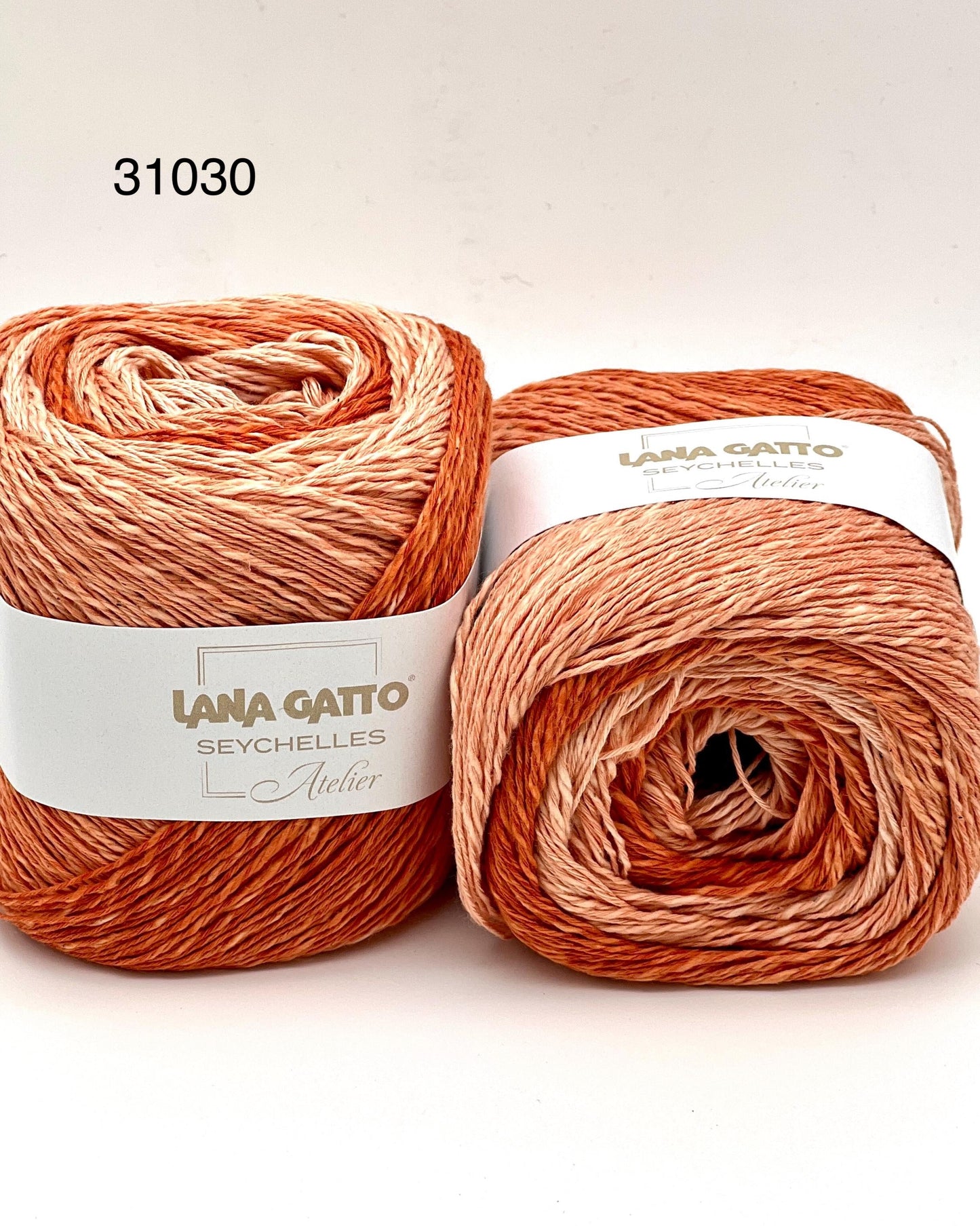 Lana Gatto SEYCHELLES cotton and hemp Italian sport weight yarn for summer knitting at iDOKNiT.