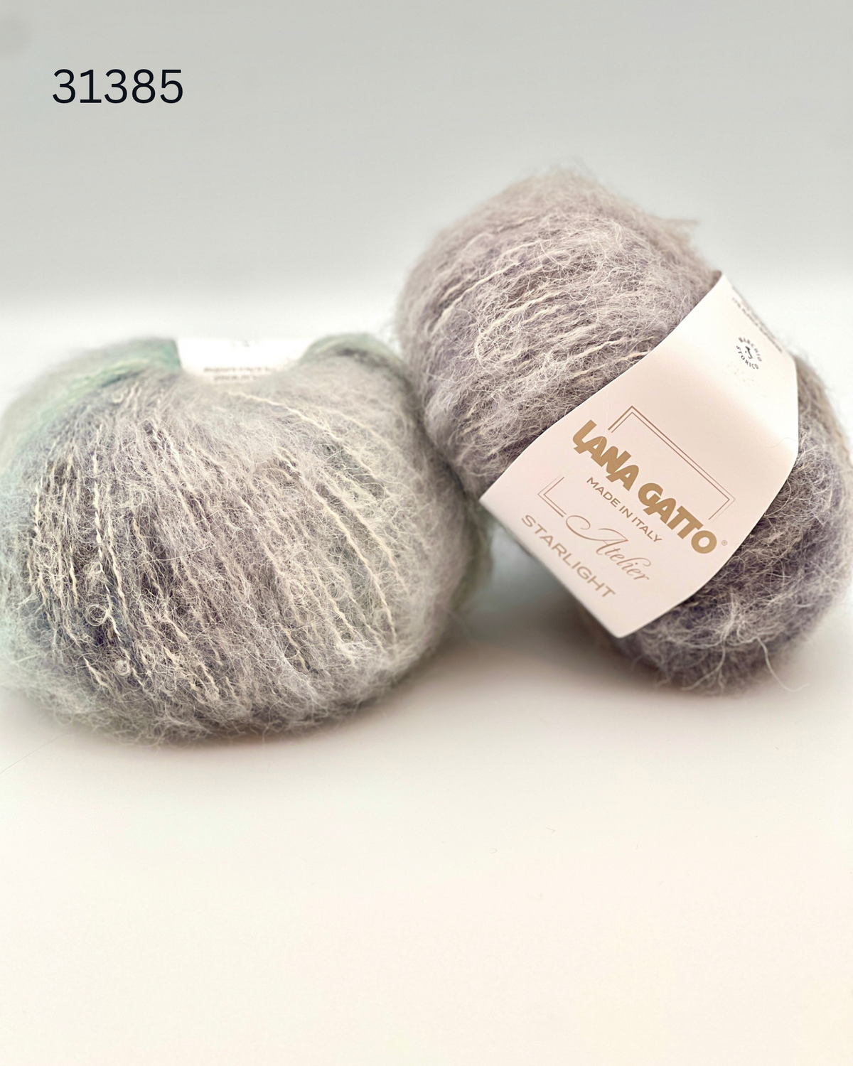 Lana Gatto Starlight Cotton Merino Kid Mohair Superfine Alpaca Italian Aran gradient yarn from iDOKNiT