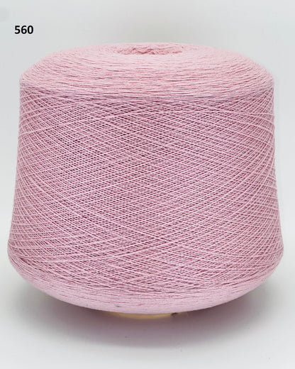 Todd & Duncan 100% Cashmere yarn (2/28 Nm) in a soft neutral palette. Shown as high-quality 2-ply lace weight thread on cones. Made in Scotland. Premium luxury yarn for retail at iDOKNiT.com.