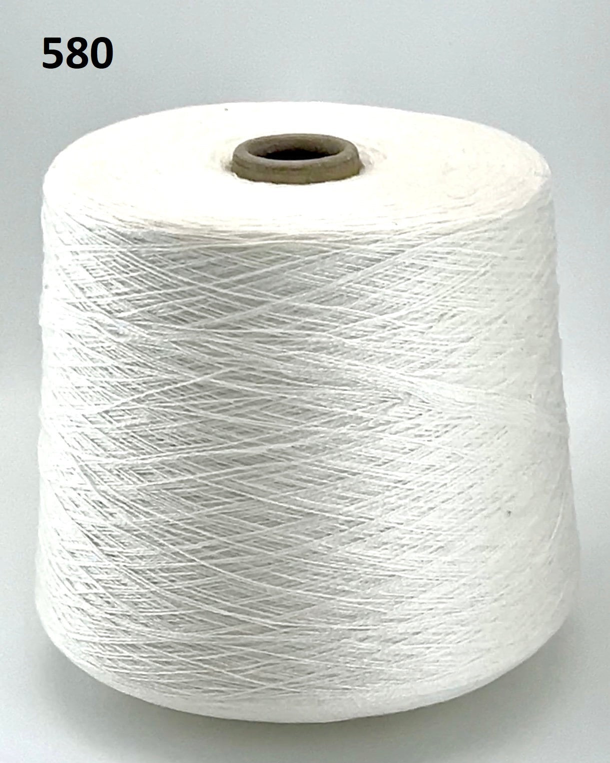 Loro Piana 100% Extra Fine Cashmere lace yarn (2/27 Nm) on a professional cone. Shown in classic neutral shades including Light Camel, Sand Melange, and Ivory. Made in Italy. Available at iDOKNiT.com.