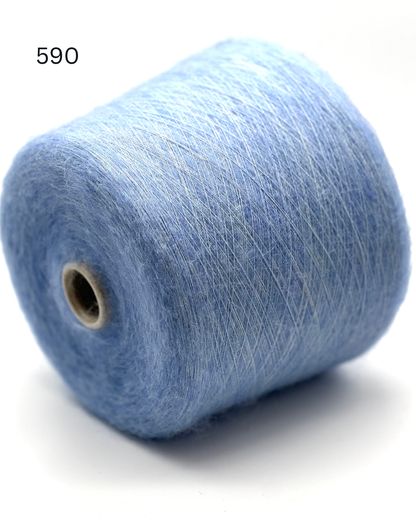 Filpucci Air Mohair 58 percent Superkid Mohair Italian ultra fine lace weight yarn from iDOKNiT