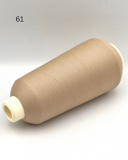 Japanese ultra-fine 80D elastic spandex support companion thread full cone from iDOKNiT