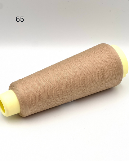 Japanese ultra-fine 80D elastic spandex support companion thread full cone from iDOKNiT