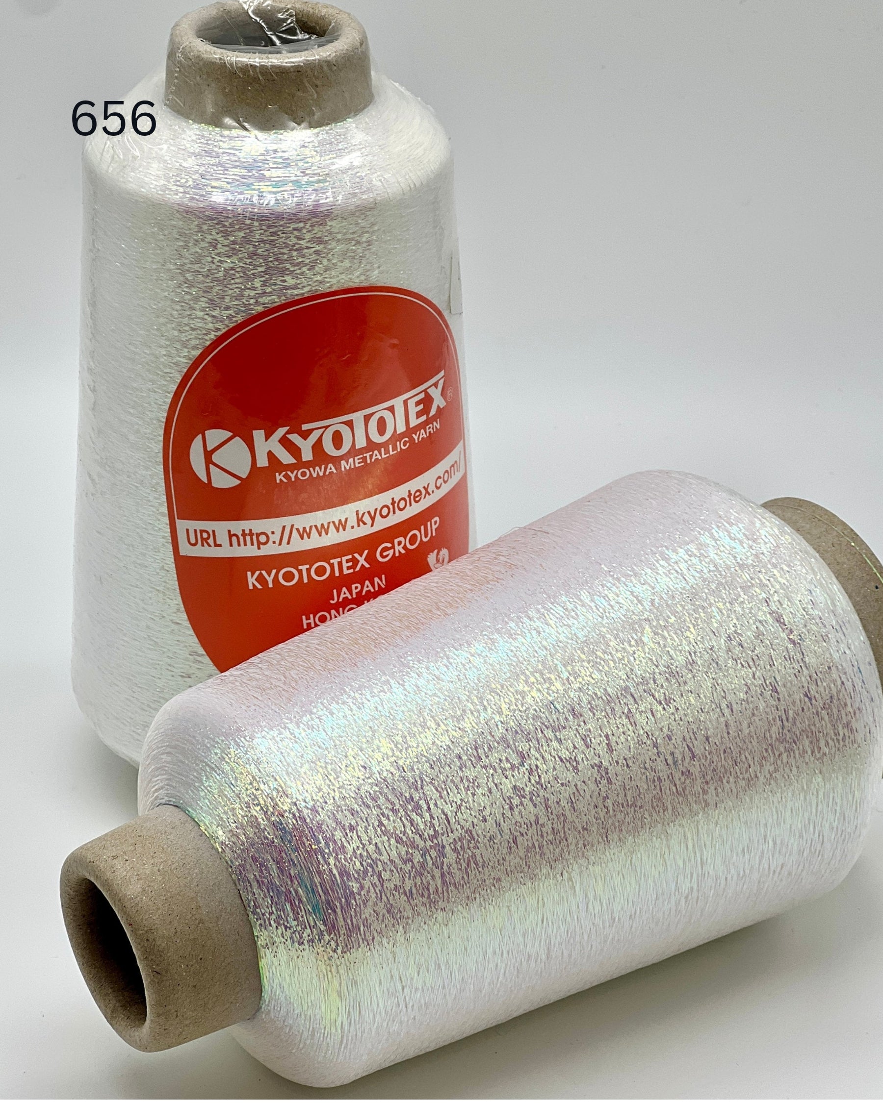 Kyototex Japanese metallic Lurex extra fine lace weight companion yarn from iDOKNiT