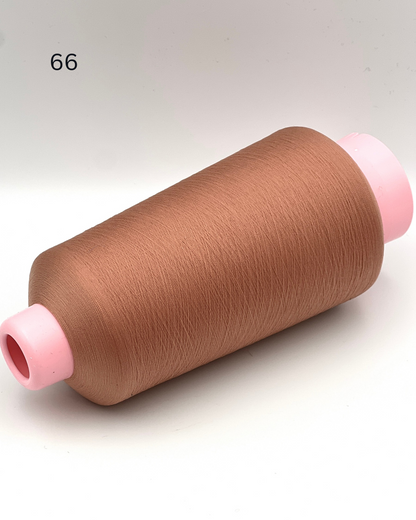 Japanese ultra-fine 80D elastic spandex support companion thread full cone from iDOKNiT