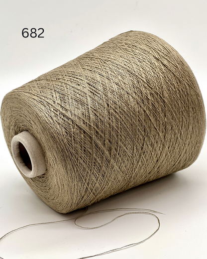 Luxury pure linen yarn TOSCOLINO by Toscano Italy
Italian lace weight linen yarn for summer knitting
100% pure linen yarn close up showing elegant texture
Fine Italian linen yarn for crochet weaving and lace knitting
Luxury breathable linen yarn for heirloom garments
