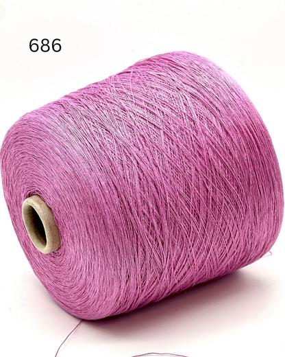Luxury pure linen yarn TOSCOLINO by Toscano Italy
Italian lace weight linen yarn for summer knitting
100% pure linen yarn close up showing elegant texture
Fine Italian linen yarn for crochet weaving and lace knitting
Luxury breathable linen yarn for heirloom garments