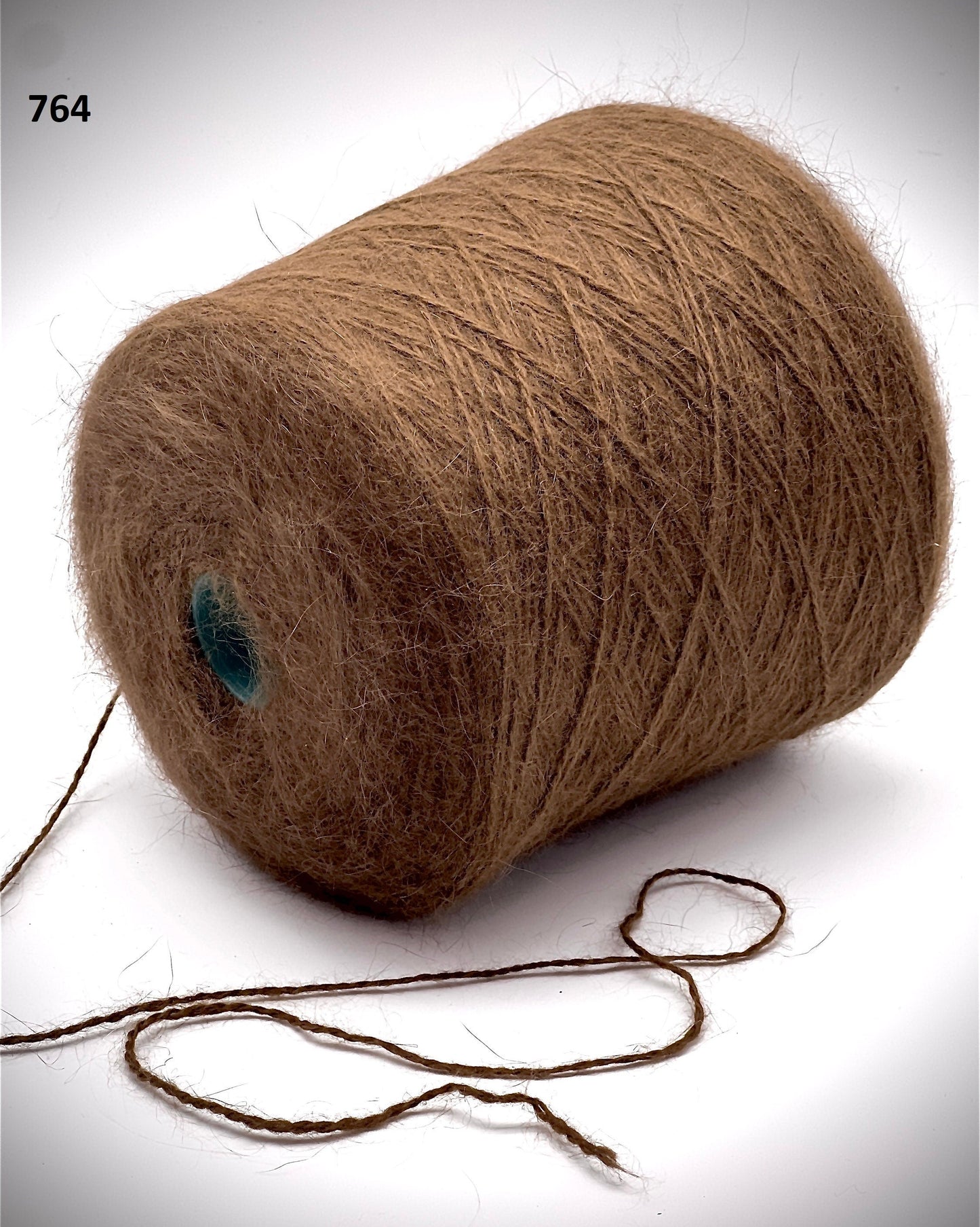 Filati Biagioli Modesto Italian angora lace yarn in soft fluffy texture, luxury light fingering yarn made in Italy, photographed by iDOKNiT for premium knitting and crochet projects