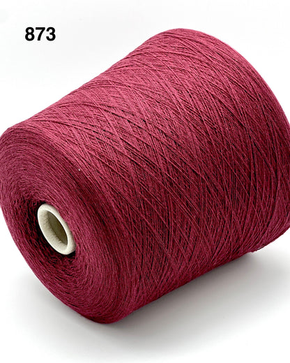Red spool of yarn on a white background with number 873.