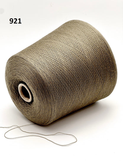 Merino 100% Yarn, WISH, Premium Italian Yarn by Loro Piana, Available in Balls and on Cone, Lace Weight, In 2 STRANDS - 1500m/100g (1640y/3.52oz)