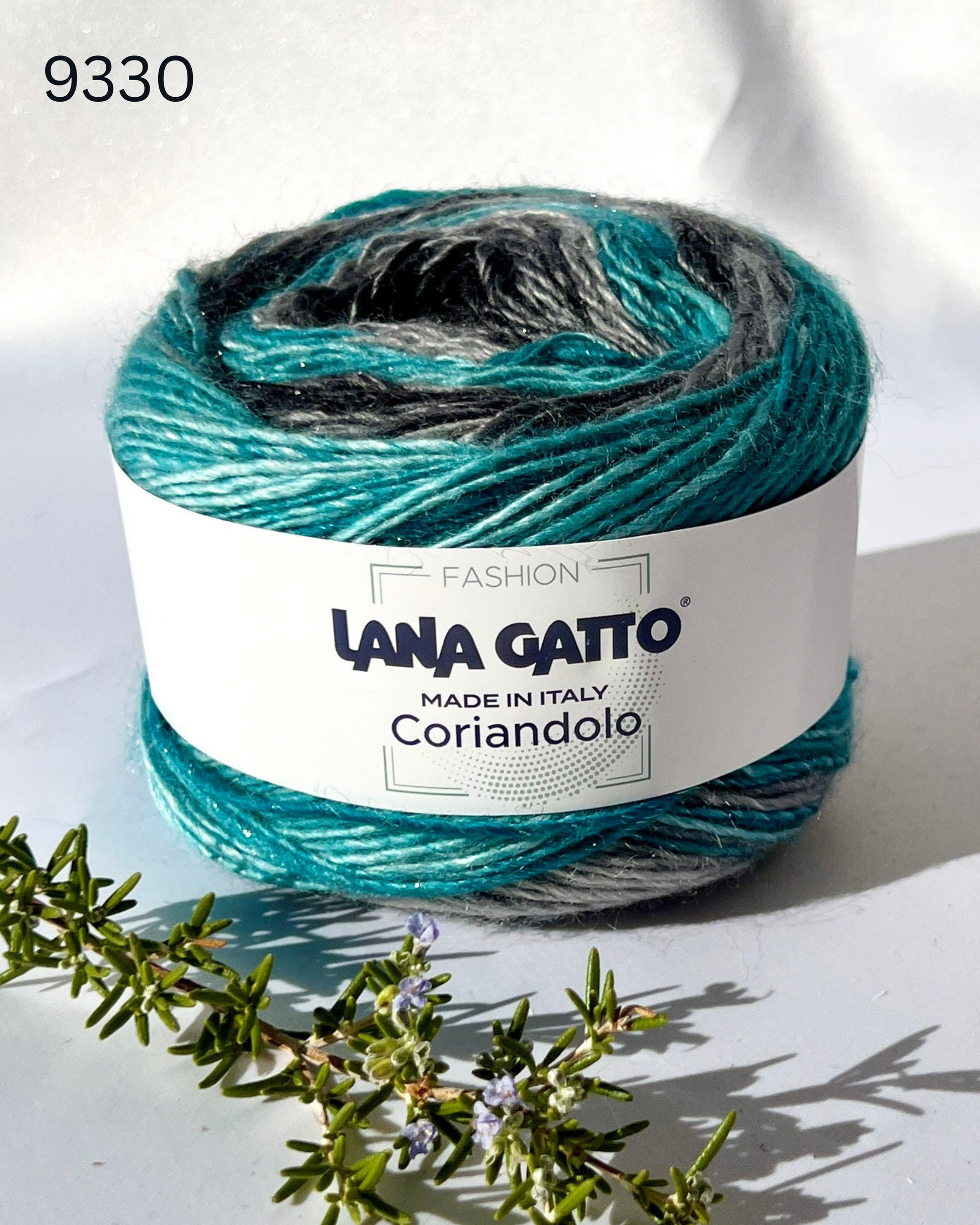 Lana Gatto Coriandolo Glitter yarn multicolor wool lurex shimmer Italian yarn 300m
Italian wool glitter yarn soft gradient Coriandolo Lana Gatto sparkle yarn
Luxury wool lurex yarn multicolor gradient soft knitting yarn Italy
Coriandolo glitter yarn close-up texture soft wool with shimmer thread
Multicolor Italian yarn wool blend with lurex sparkle for scarves and shawls
