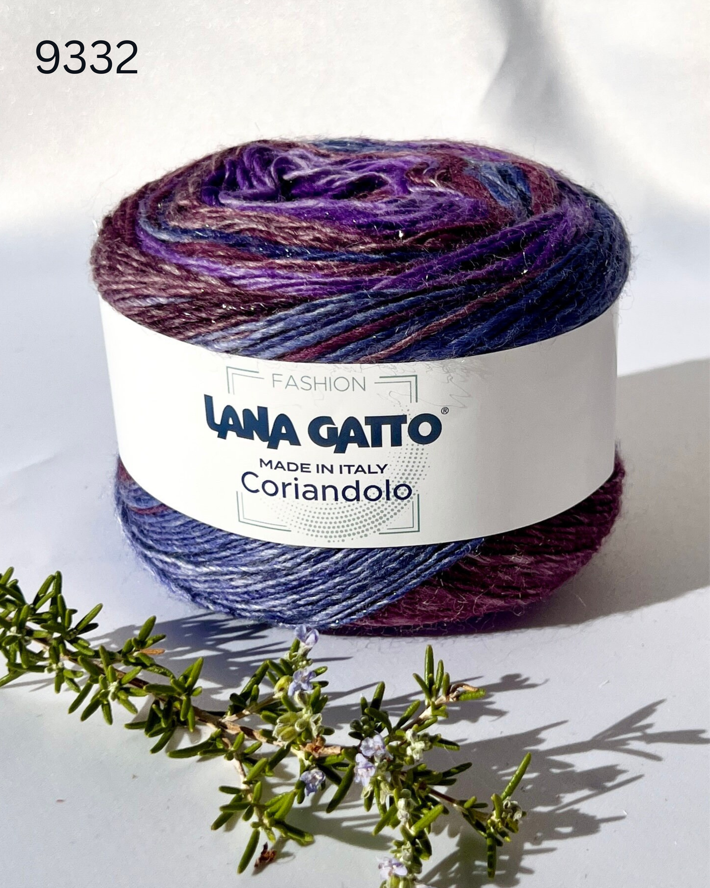 Lana Gatto Coriandolo Glitter yarn multicolor wool lurex shimmer Italian yarn 300m
Italian wool glitter yarn soft gradient Coriandolo Lana Gatto sparkle yarn
Luxury wool lurex yarn multicolor gradient soft knitting yarn Italy
Coriandolo glitter yarn close-up texture soft wool with shimmer thread
Multicolor Italian yarn wool blend with lurex sparkle for scarves and shawls
